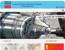 Tablet Screenshot of cfai-centre.fr